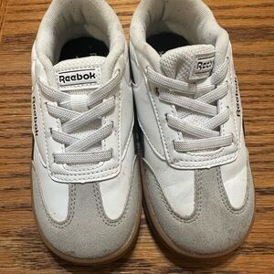 adidas Kids White and Gray Sneakers